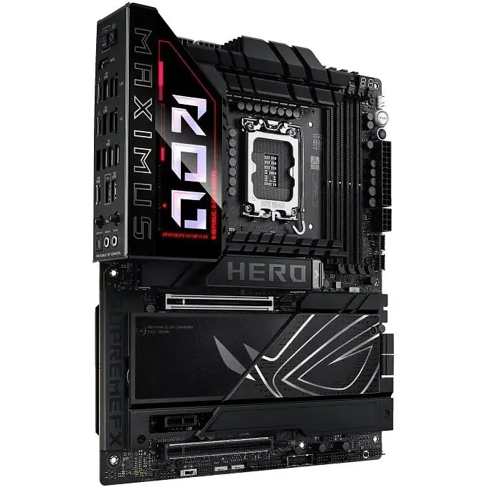 Материнська плата Asus ROG Maximus Z890 HERO s1851 Z890 4xDDR5 M.2 Thunderbolt HDMI Wi-Fi BT ATX - фото 7