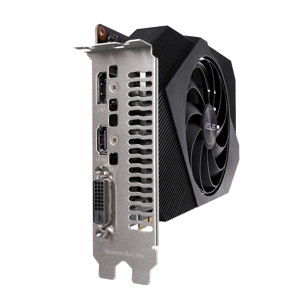 Видеокарта GeForce GTX 1650 4GB Asus Phoenix D6 OC (PH-GTX1650-O4GD6-P) Б/У - фото 3