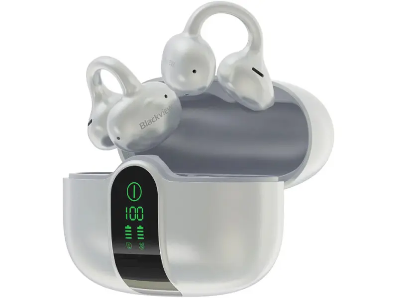 Навушники TWS Blackview AirBuds 15 Frost White (6931548325963) - фото 5