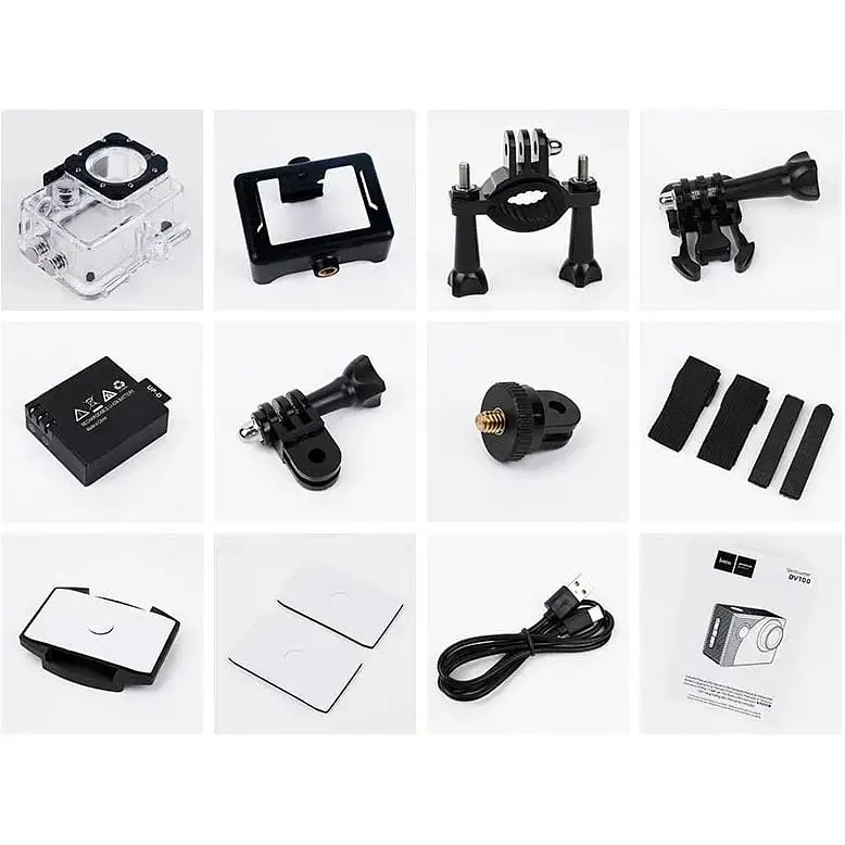 Камера Hoco DV100 action sports Camera Спортивная (6942007616799) - фото 6