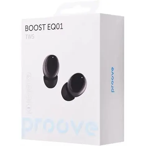 Бездротова гарнітура Proove Boost EQ01 стерео чорна 39532 - фото 3