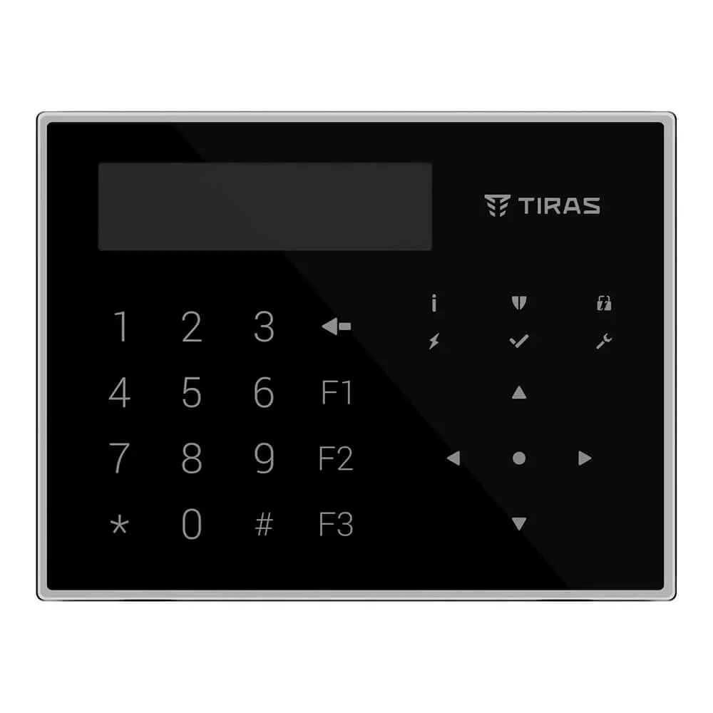 Клавіатура Tiras K-GLCD Black з OLED-дисплеєм (21-00018) - фото 3