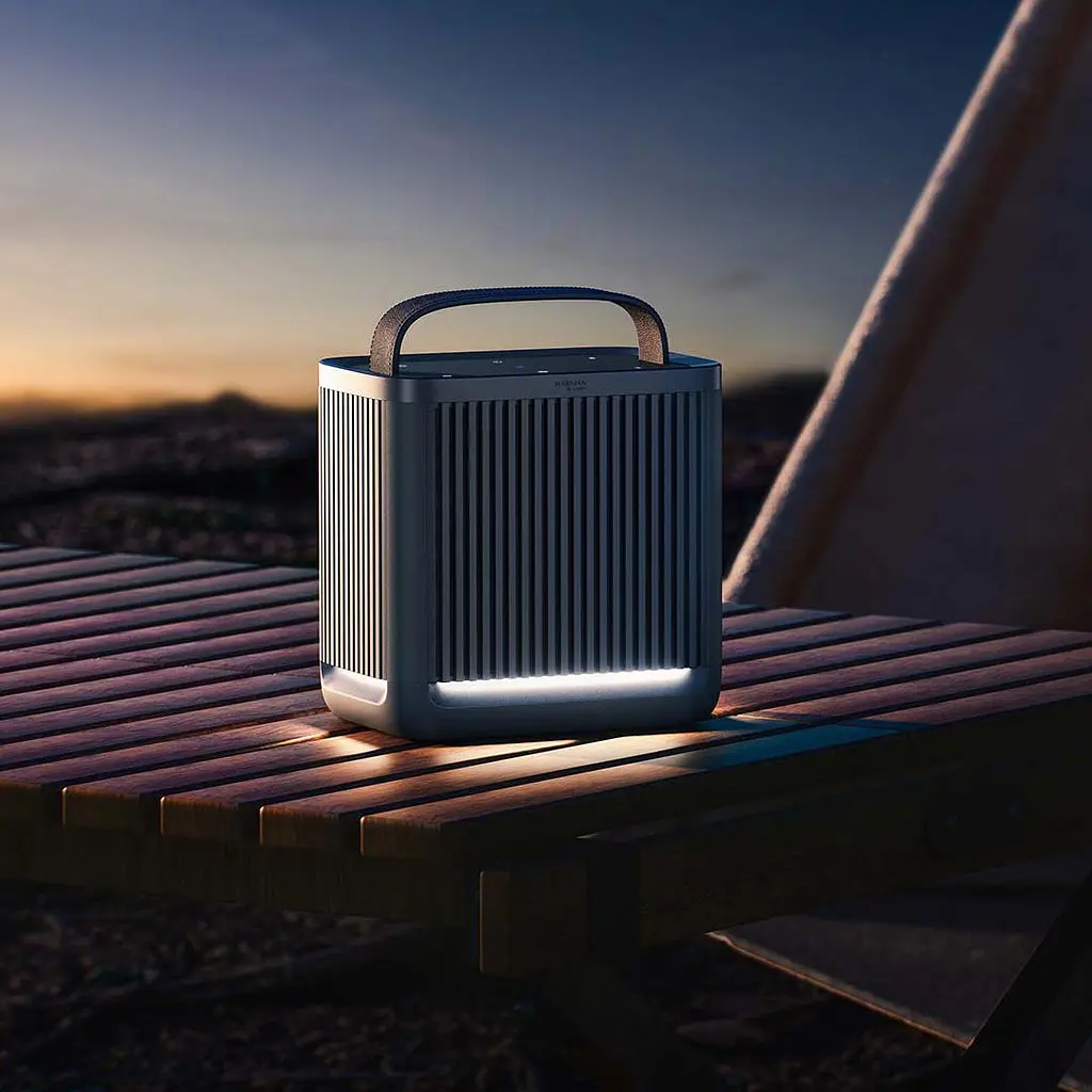 Портативна колонка XiaomiOutdoor Camp Bluetooth Speaker QBH4255CN Grey - фото 5