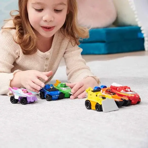 Цуценячий патруль Paw Patrol: Маршал і металевий колекційний рятівний автомобіль Die Cast (серія Aqua Pups), різнобарвний - фото 8