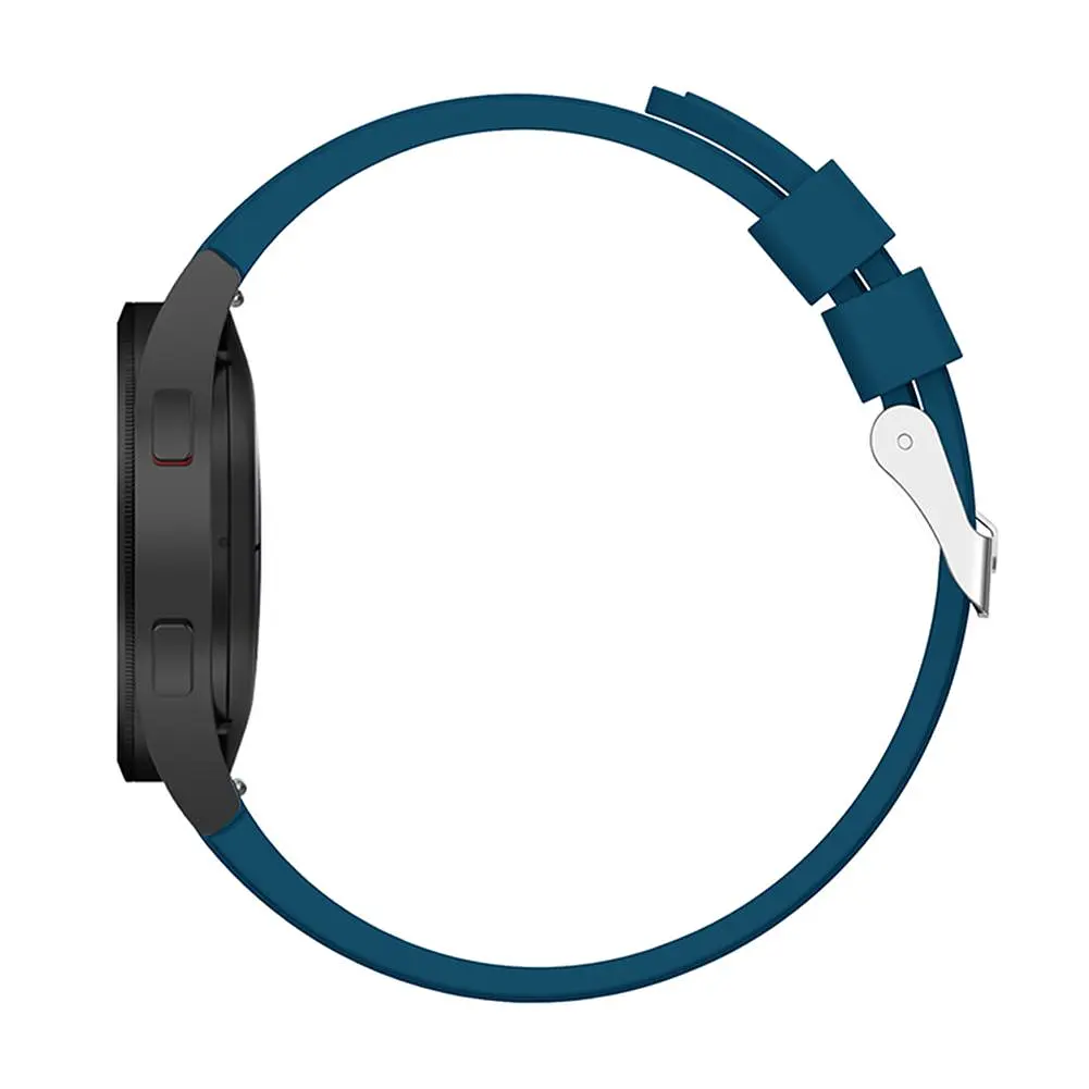 Ремінець силіконовий для смарт-годинника BeWatch Four Samsung Galaxy Watch 4/5/Pro Синій (0133306) - фото 3