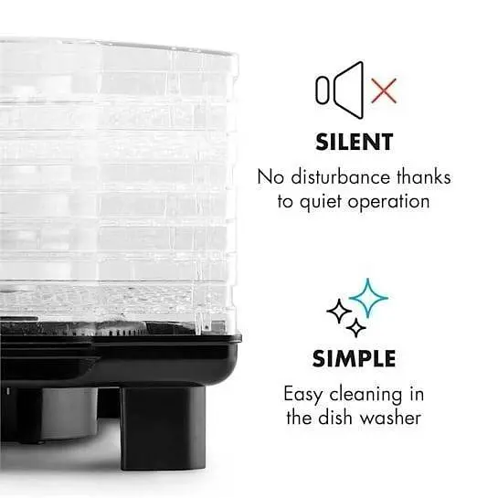 Дегідратор-сушарка для овочів фруктів Klarstein Bananarama 550W (10027831) - фото 5