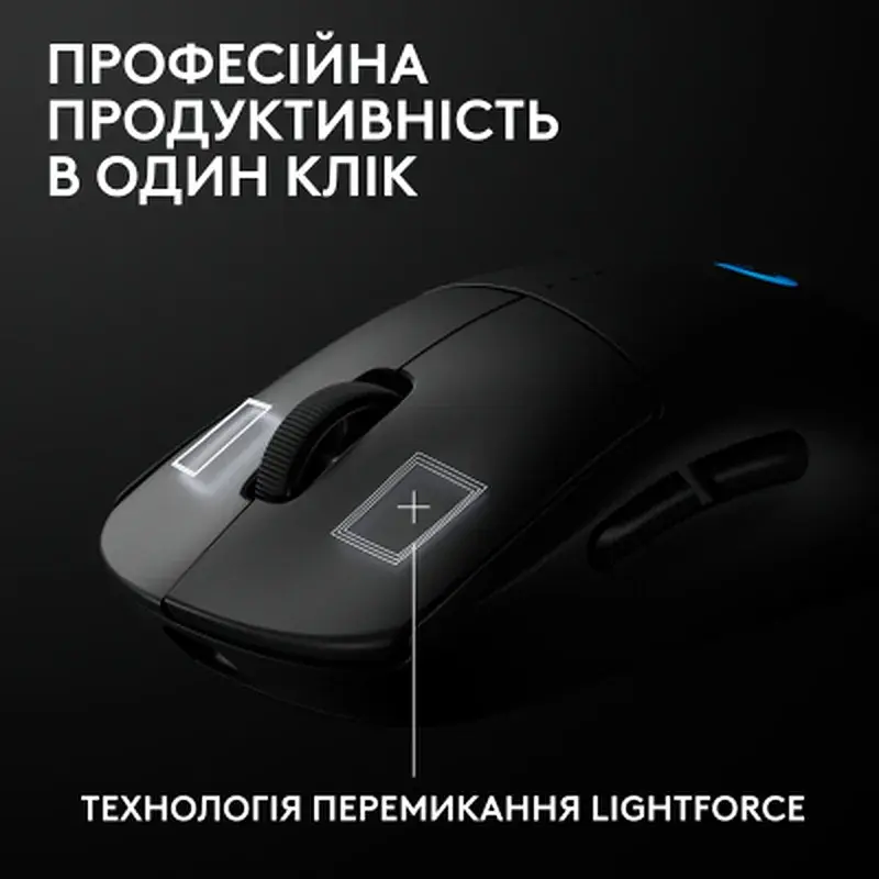 Мишка Logitech G Pro 2 Lightspeed Wireless Black (910-007295) - фото 7