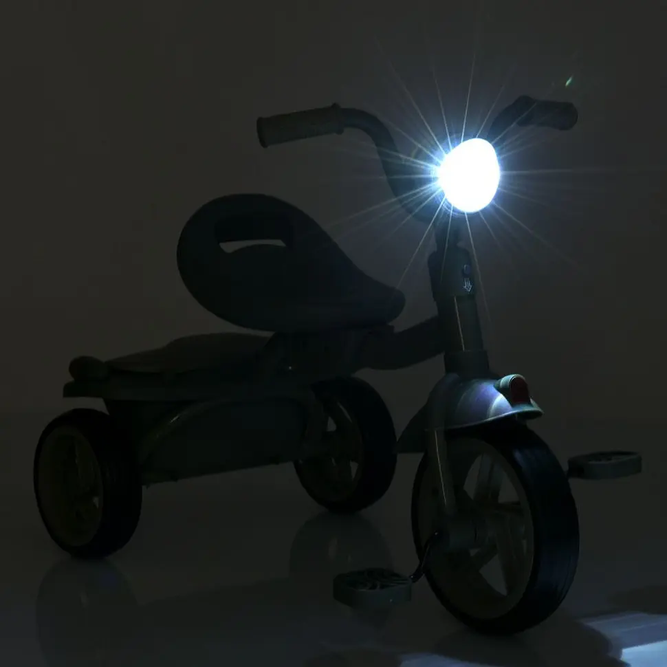 Велосипед детский трехколесный Turbo Trike MT 1037 Grey - фото 6
