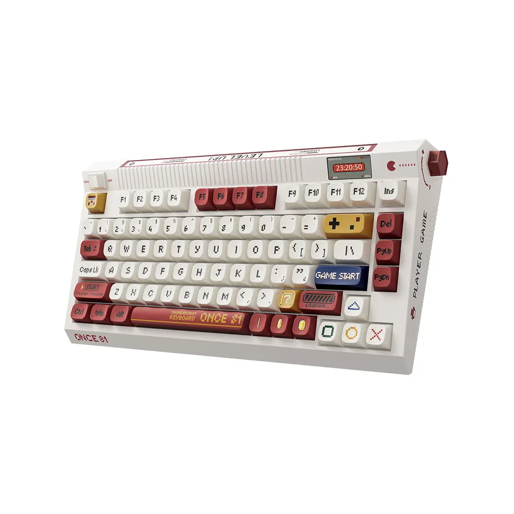 Клавіатура Thunderobot ONCE81 Tri-mode FC Switch UA Beige (6974511793635) - фото 3