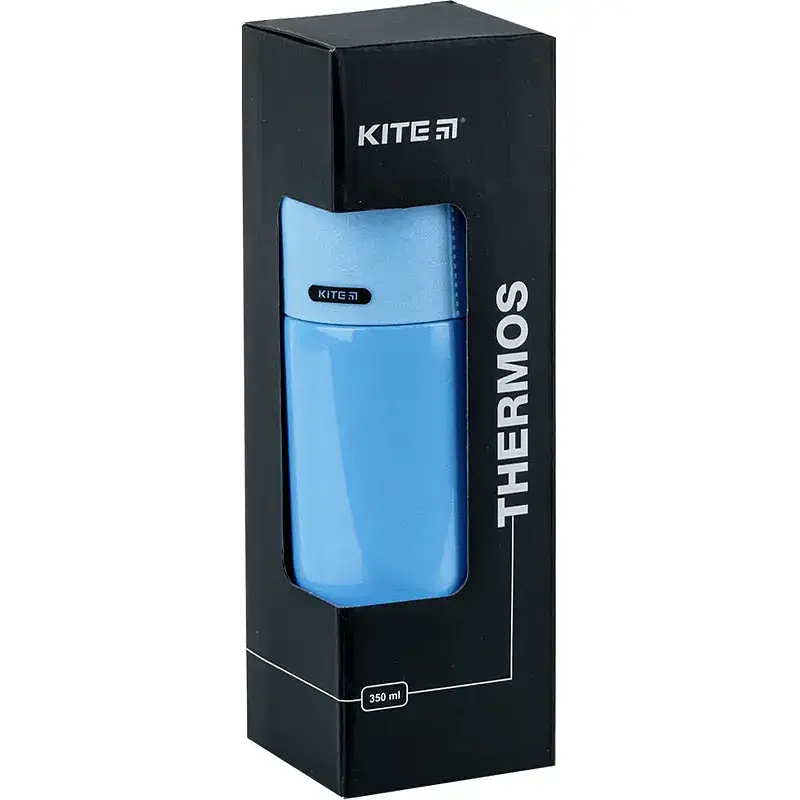 Термос Kite Pearl K24-302-4, 350 мл блакитний (K24-302-4) - фото 4