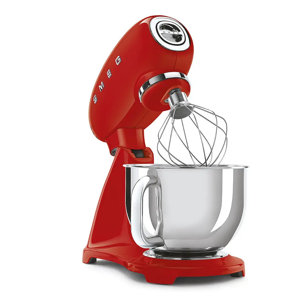 Міксер планетарний Smeg (SMF03RDEU) Retro Style 50's - червоний - фото 7