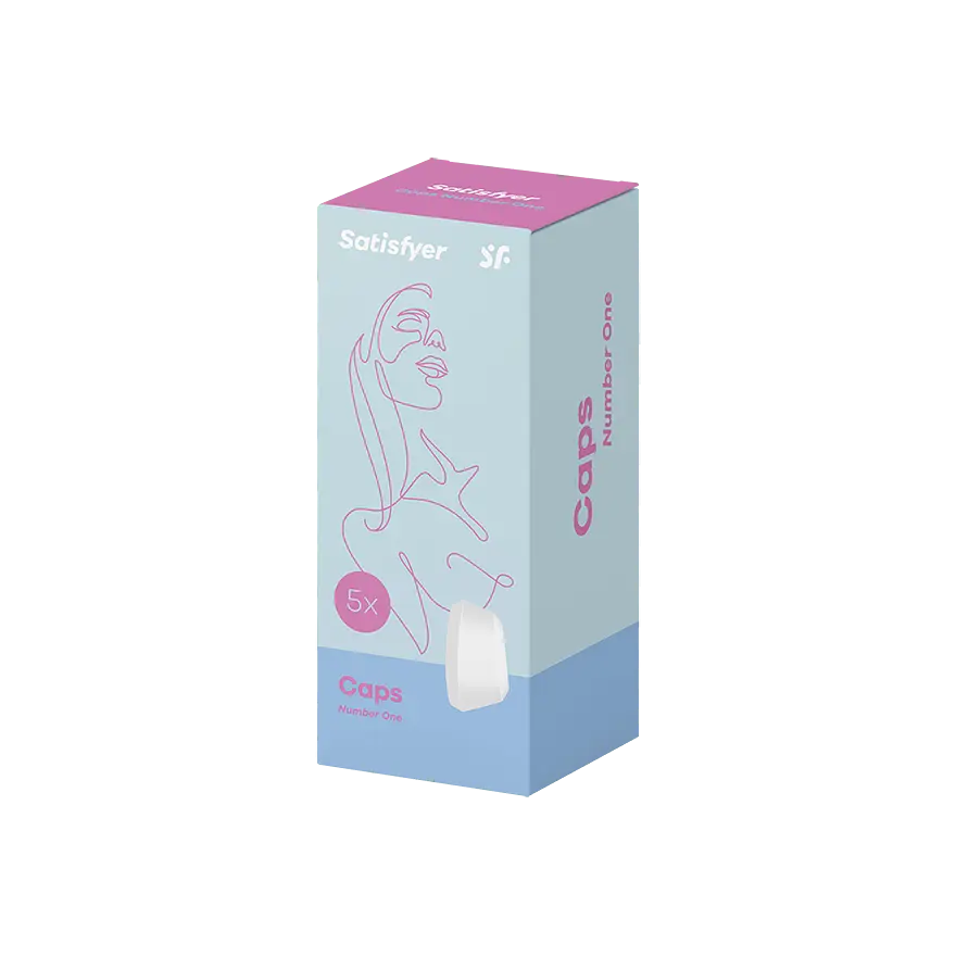 Satisfyer Climax Tips - Запасна насадка для вакуумного стимулятора Satisfyer 1 (5 шт) - фото 5