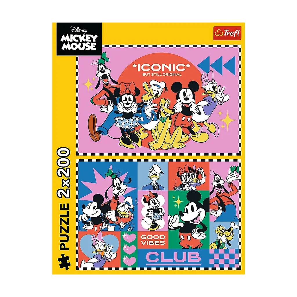 Пазл Trefl Mickey&friends Час з друзями 2х 200 елементів (5900511133196) - фото 4