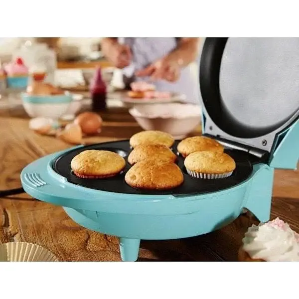 Кексница электрическая Silver Crest SCCM 800 A1 на 7 кексов антипригарное покрытие компактная 1000 Вт - фото 3