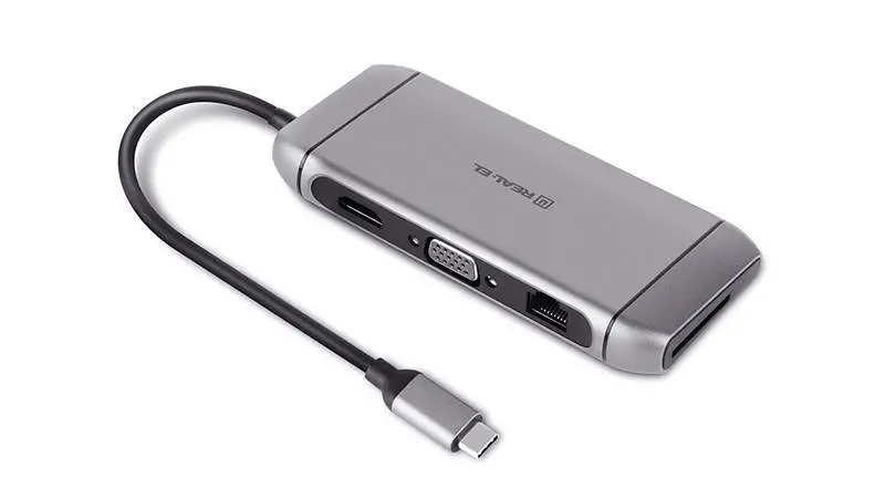 USB-хаб Real-el CQ-900 3 ports - фото 4