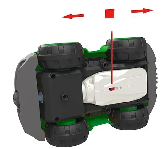 Конструктор DIY Spatial Creativity Строительный кран, зеленый (CJ-1365131) - фото 2