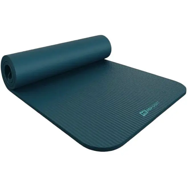 Килимок для йоги Hop-Sport HS-NB015GM NBR 1.5 см темний морський - фото 3