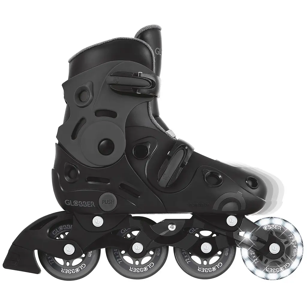 Роликові ковзани Globber Go Scates Lights р.34-37 до 60 кг 5+ років сірі (785-120) - фото 8