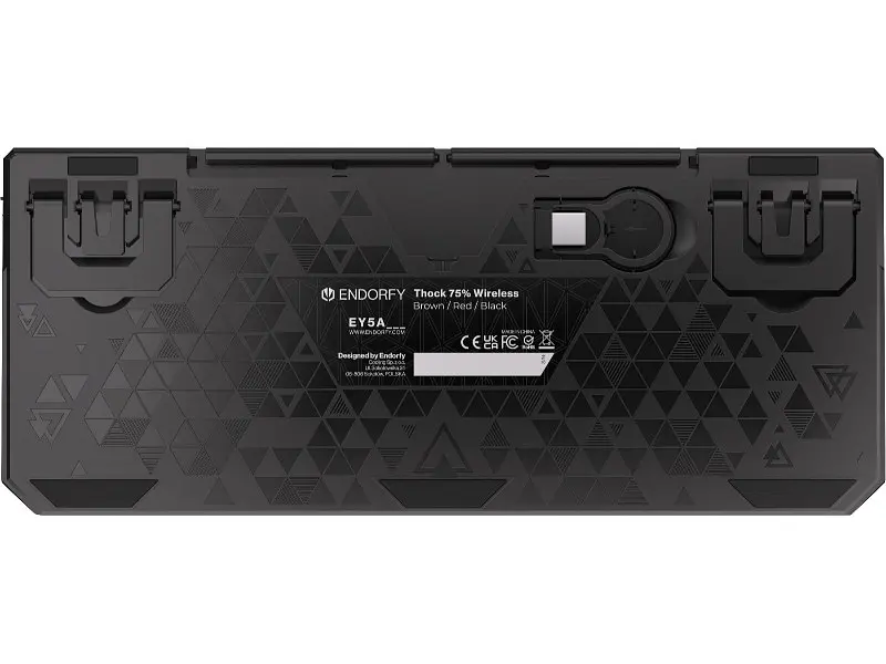 Клавіатура ENDORFY Thock 75% Wireless Red (EY5A073) Kailh Box Red - фото 6