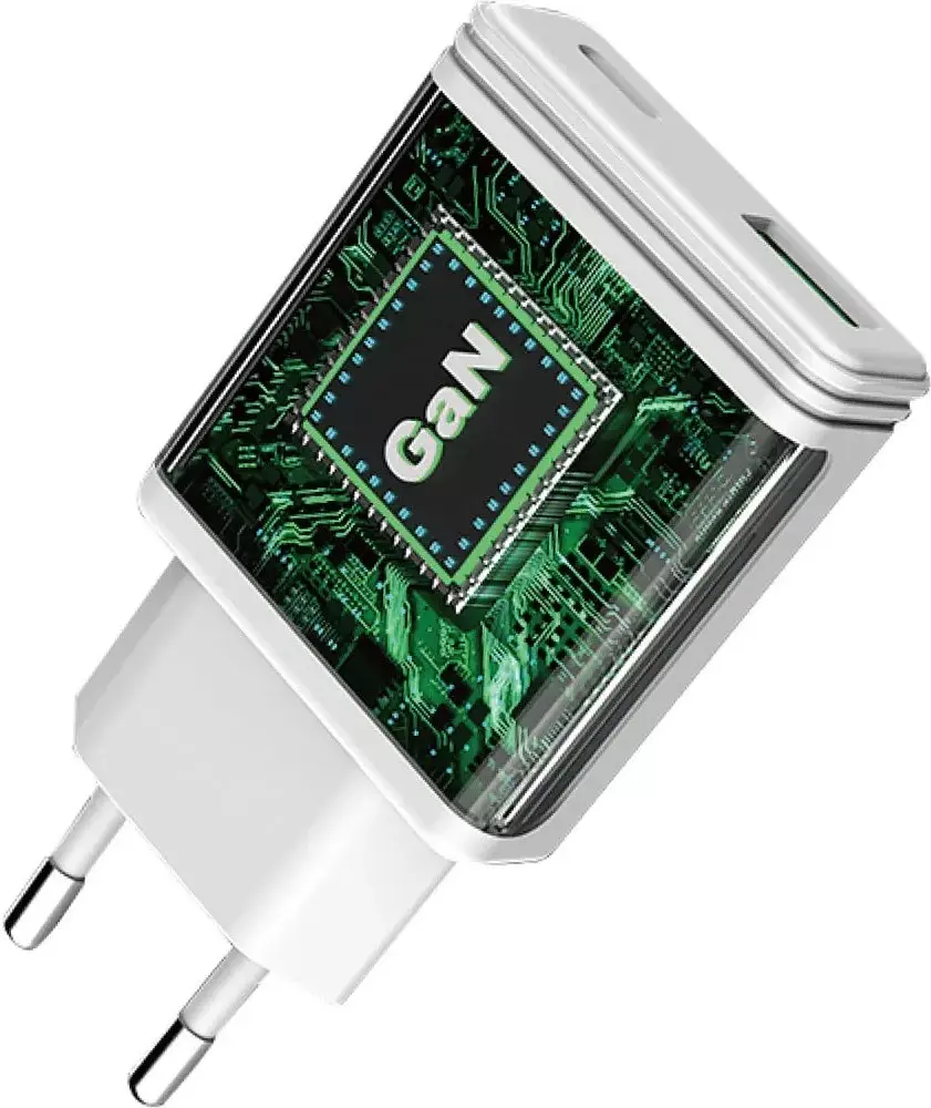 Мережевий зарядний пристрій Proove Slender Type-C + USB 45W white (WCSL45110002) - фото 2