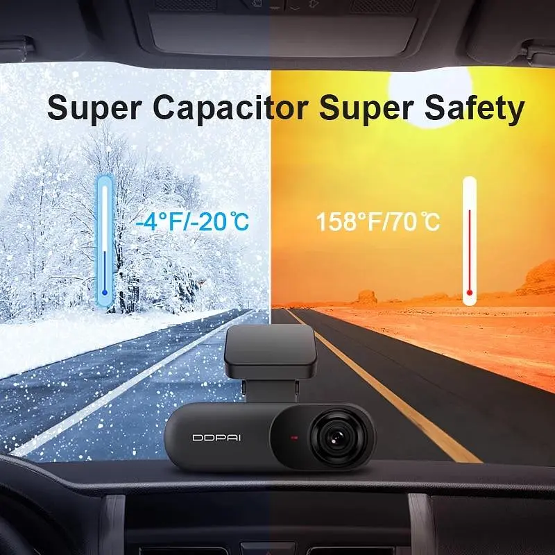 Відеореєстратор DDPai Mola N3 QHD Dash Cam Global UA - фото 5