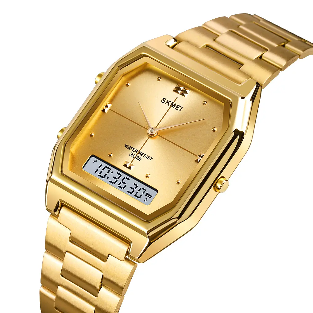 Наручний годинник 2258GD Gold Skmei acs0030100 - фото 2