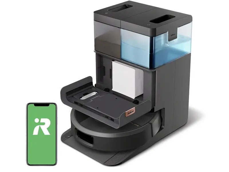 Робот пилосос iRobot Roomba Combo 505+ AutoWash dock Black (N185040) - фото 4