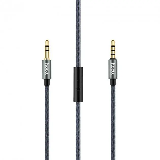 Аудиокабель с микрофоном Hoco Tarnish mini-Jack 3.5mm UPA04 - фото 4
