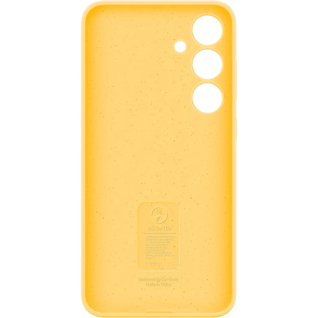 Чехол Silicone Case для Samsung Galaxy S24 Plus Yellow (EF-PS926TYEGWW) [100745] - фото 4
