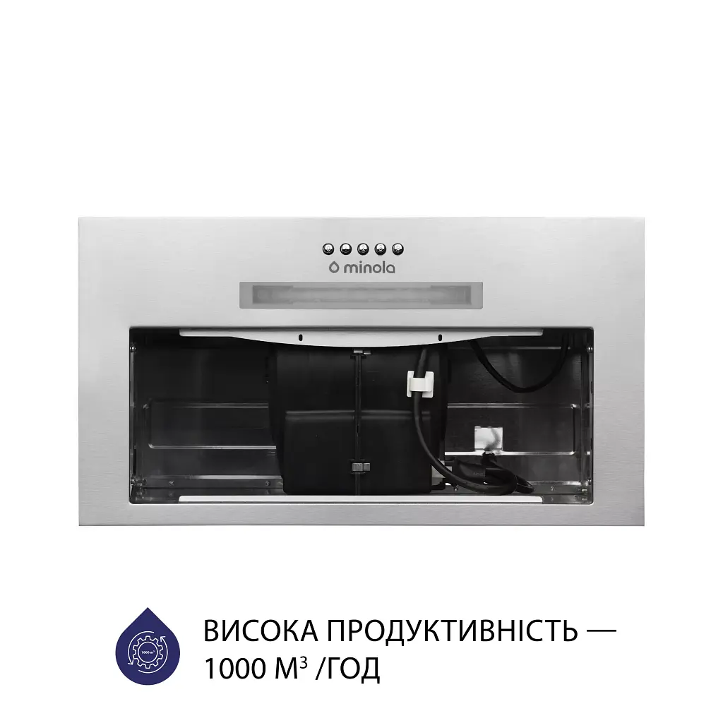 Витяжка повновбудована Minola HBI 5623 I 1000 LED - фото 3