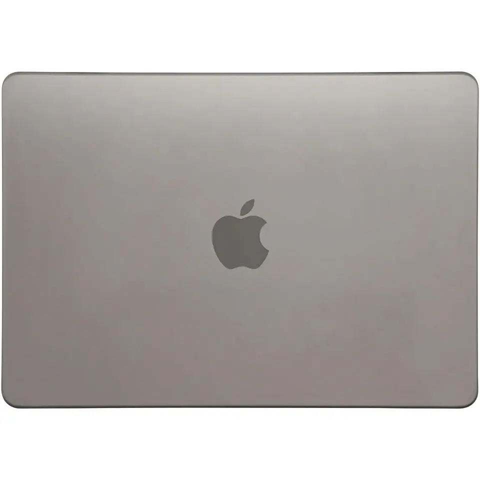 Пластикова накладка (верх та низ) DK HardShell Case для Apple MacBook Air 15` M2-M4 A2941/A3114/A3241 (2023-2025) Gray [151633] - фото 5