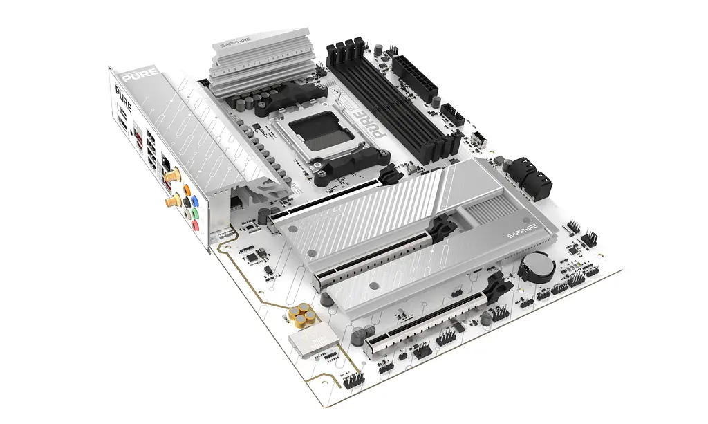 Материнская плата PURE B850A WIFI7 sAM5 Sapphire teh0024959 - фото 5