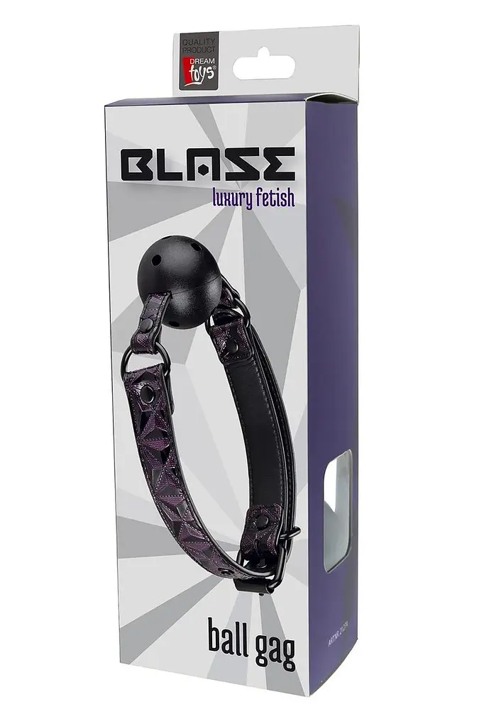 Кляп Blaze Ball Gag Purple - фото 2