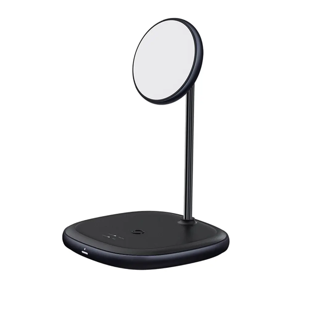 Бездротова зарядна підставка Baseus Swan 2in1 Wireless Magnetic (MagSafe) Charging Bracket - фото 3