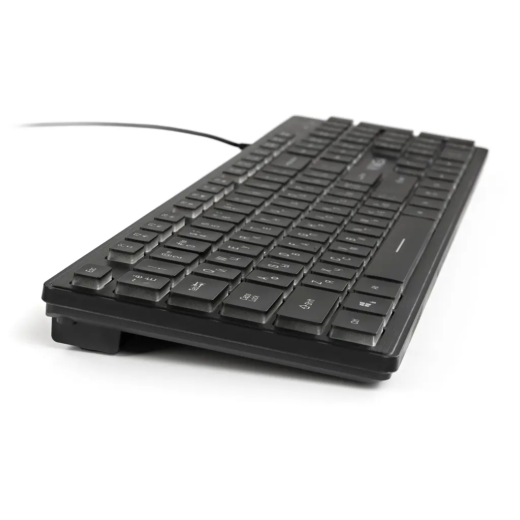 Клавіатура Vinga KB410 black - фото 4