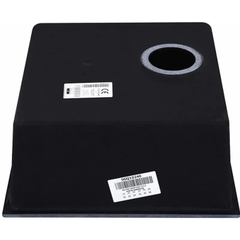 Мийка кухонна Elleci Q 102 under top nero 40 - фото 3