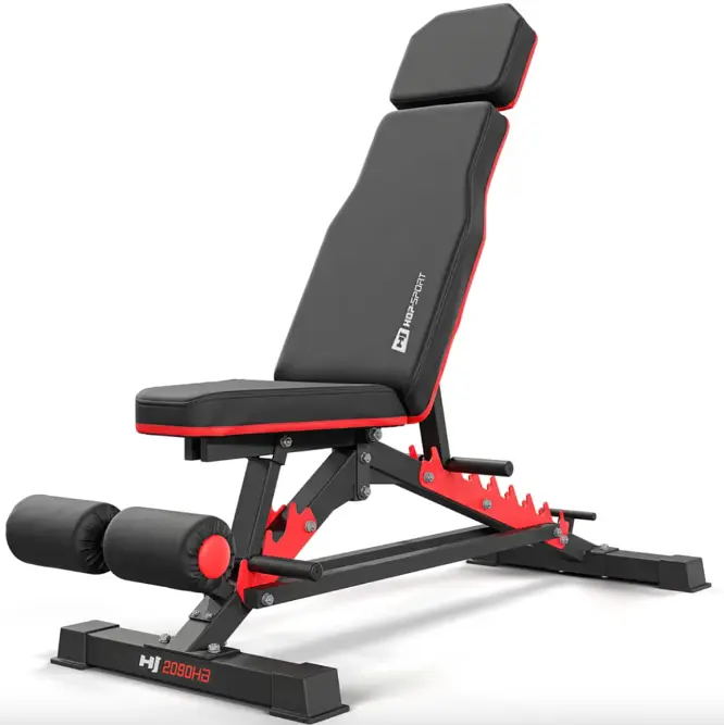 Набір Elitum Titan гантелі 2х26кг з лавою Hop-Sport HS-2090 HB - фото 4