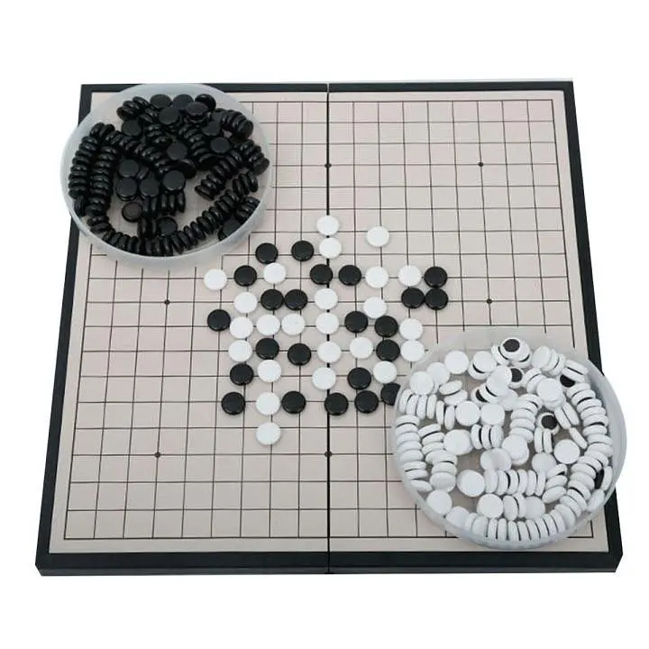Настільна гра "Go Game" 3215GG 2 кольори фішок, ігрова дошка 32х32 см - фото 2