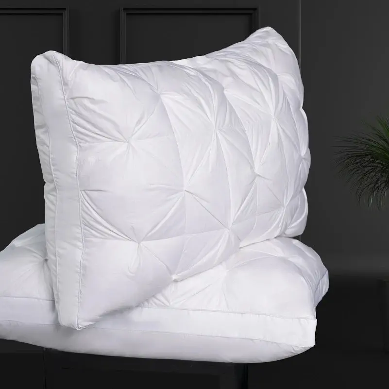 Набір MirSon пуховий №10001 Imperial Brilliance зима ковдра 200х220 см + 2 подушки білий (2200010810707) - фото 6