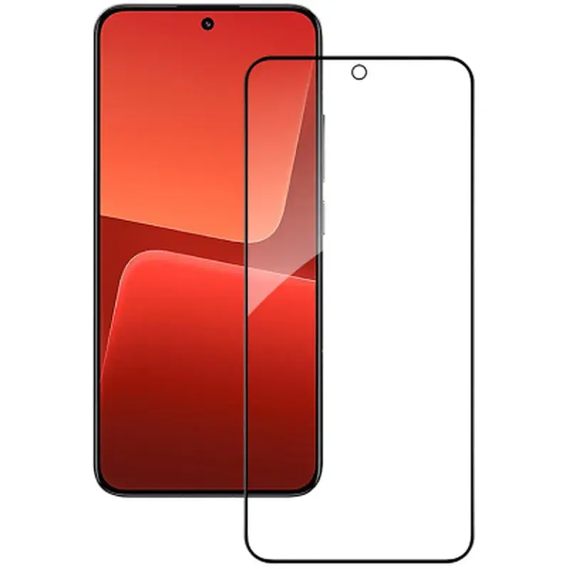 Скло захисне ACCLAB Full Glue Xiaomi 13 Black (1283126559297) - фото 2
