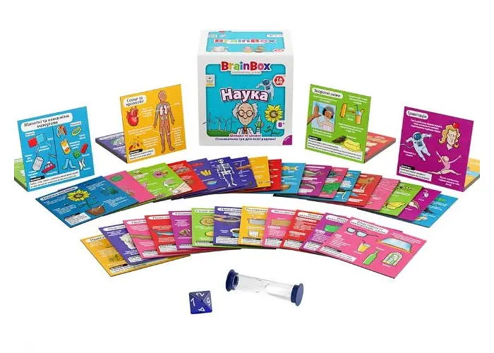 Настольная игра YaGo BrainBox Наука (укр.) (BZZBRSC01UA) - фото 6