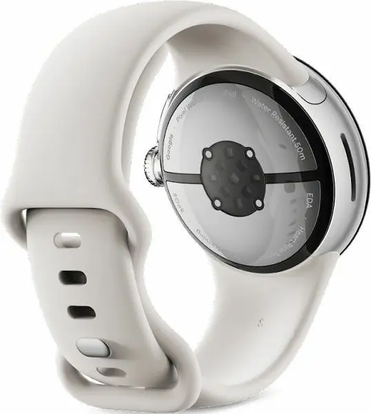 Смарт-годинник Google Pixel Watch 2 Polished Silver Aluminum Case / Porcelain Active Band - фото 2