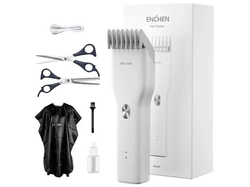Машинка для стрижки Xiaomi Enchen Boost White Set - фото 9