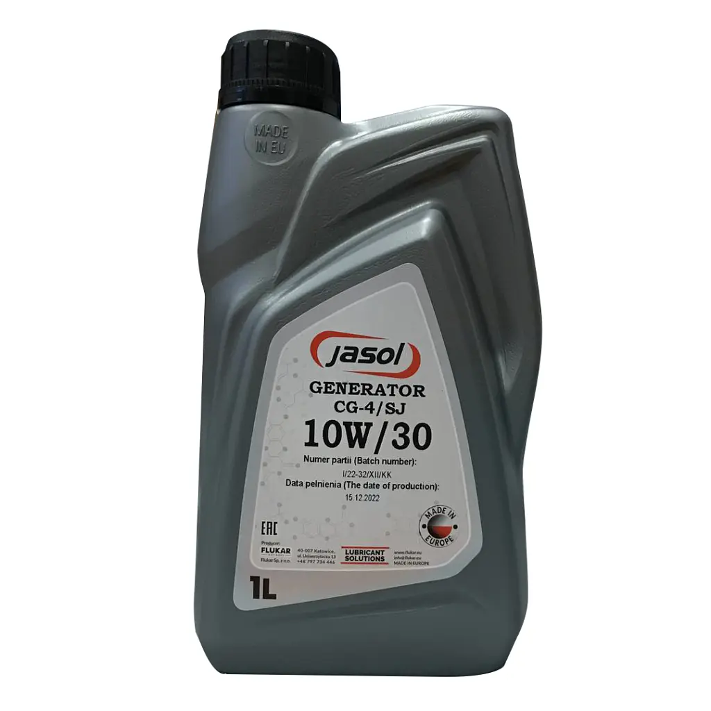 Моторна олива JASOL GENERATOR OIL 10W30 1 л