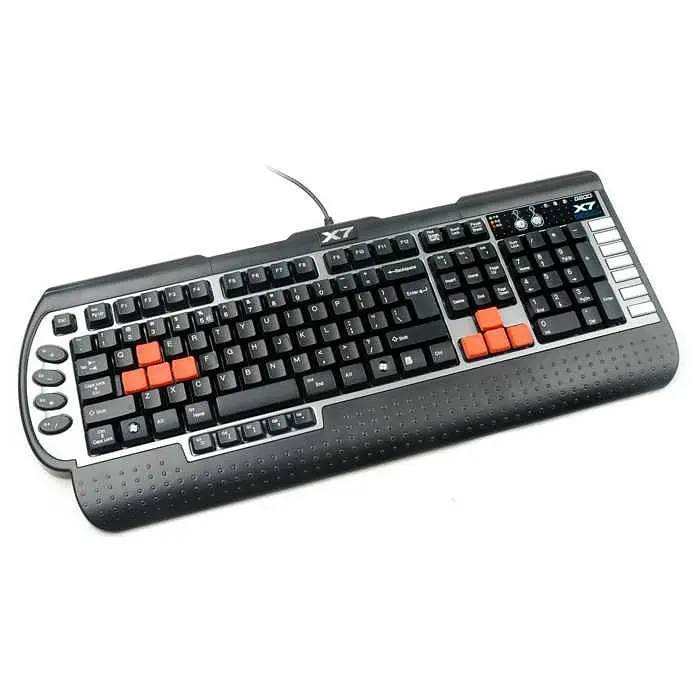 Клавиатура A4Tech X7-G800V USB Black/Grey (G800V USB (Black)) - фото 2