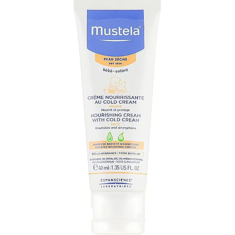 Поживний крем Mustela Nourishing Cream with Cold Cream для дуже сухої шкіри 40 мл - фото 2
