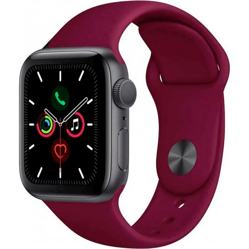 Ремешок Sport Band для Apple Watch 38/40/41mm Marsala [119471] - фото 3