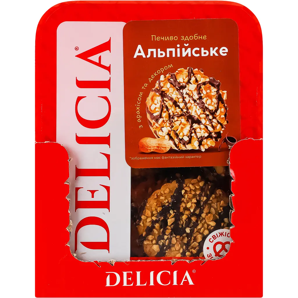 Печиво здобне Delicia Альпійське з декором 200 г - фото 3