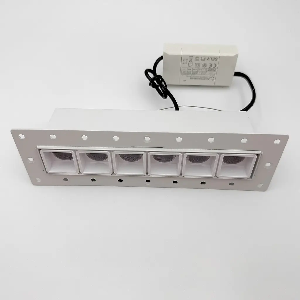 Вбудований світильник Skarlat RSL74146 6x2W WH 4000K - фото 4