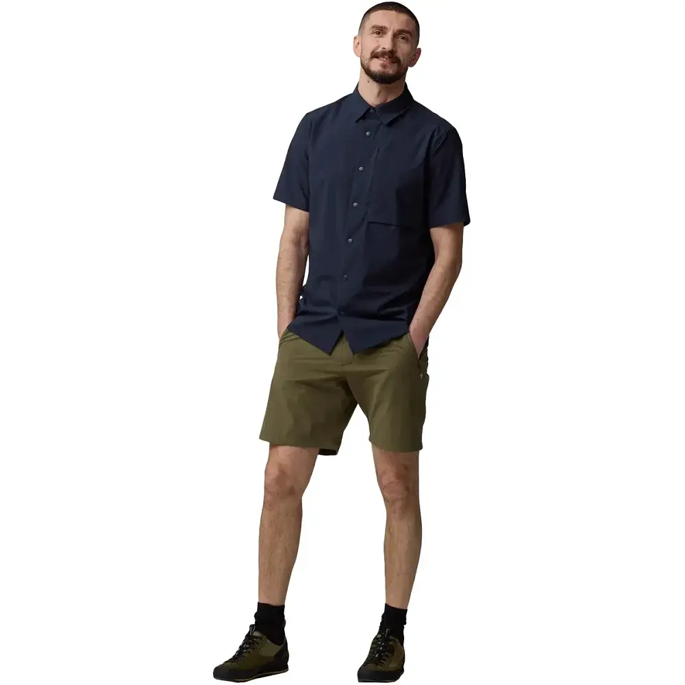 Сорочка Fjallraven High Coast Pack Shirt SS L Dark Navy - фото 3